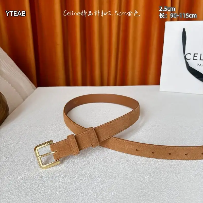 Celine belt 25mmX90-115cm 8L40